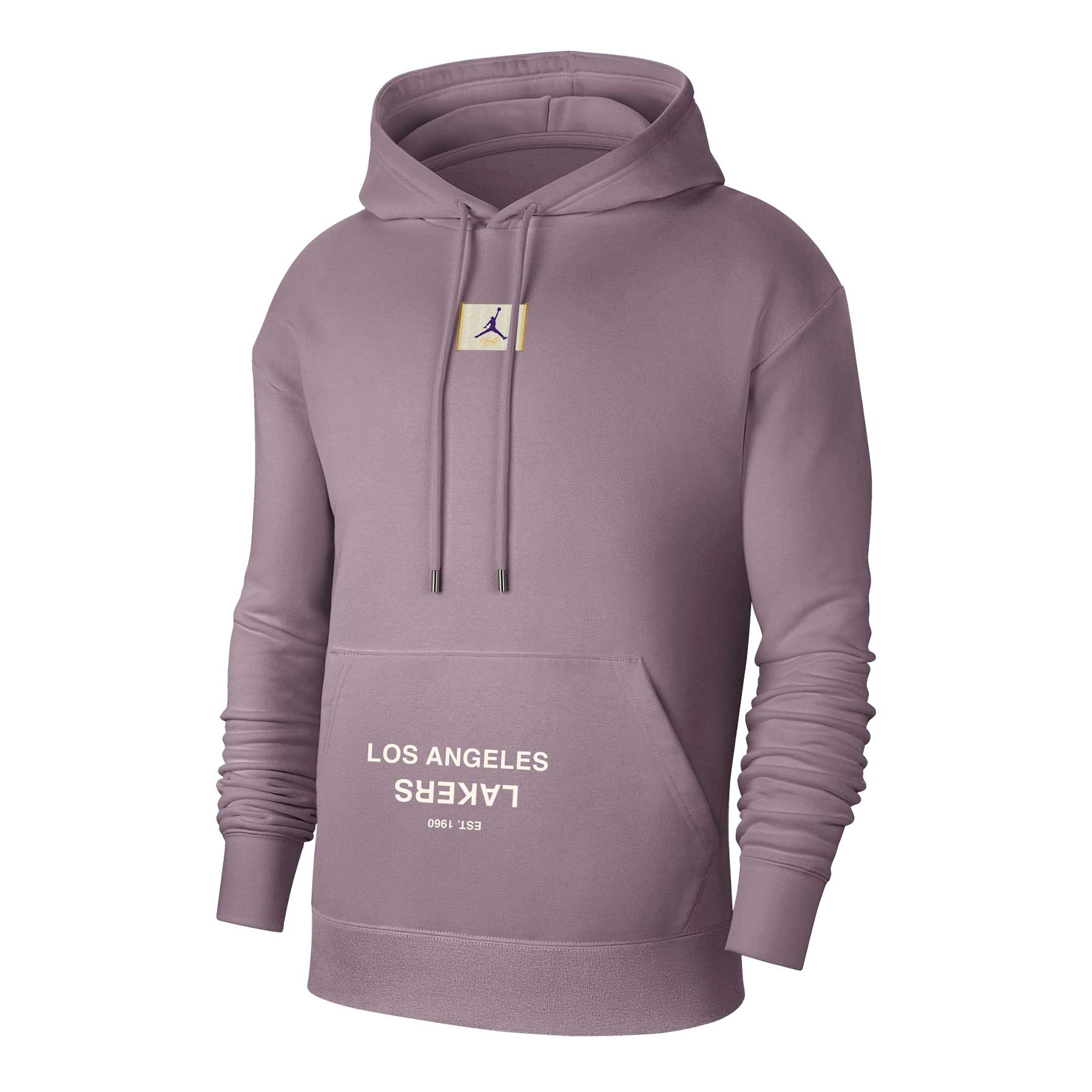 Felpa con cappuccio Nike jordan city edition lakers